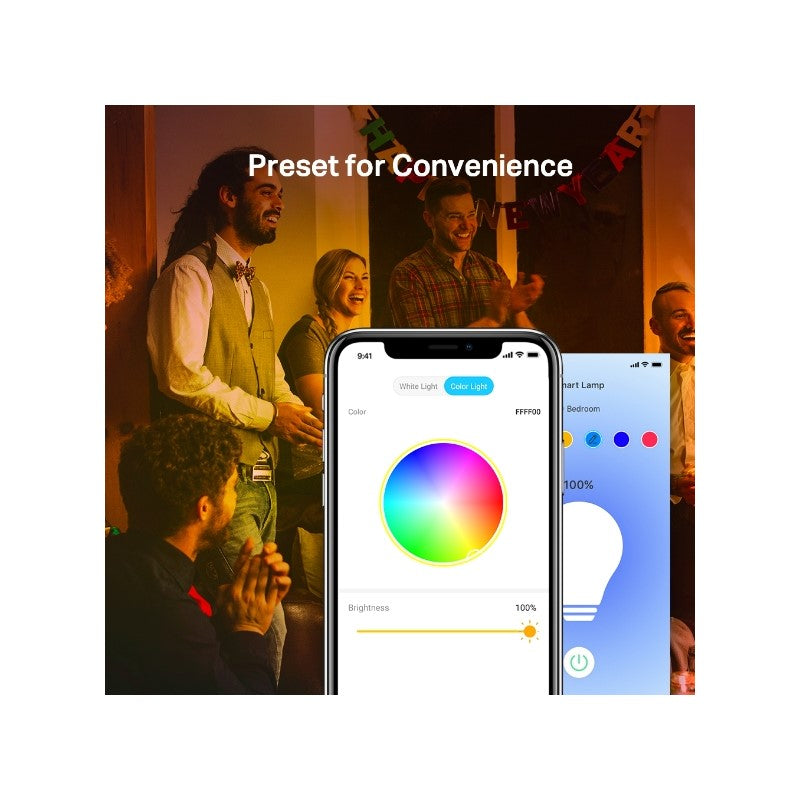 TP-LINK pametna Wi-Fi barvna sijalka / žarnica Tapo L530E 2-pack