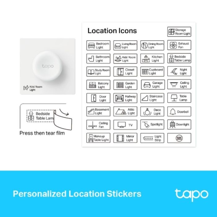 TP-LINK Tapo S200D Smart Remote Dimmer stikalo