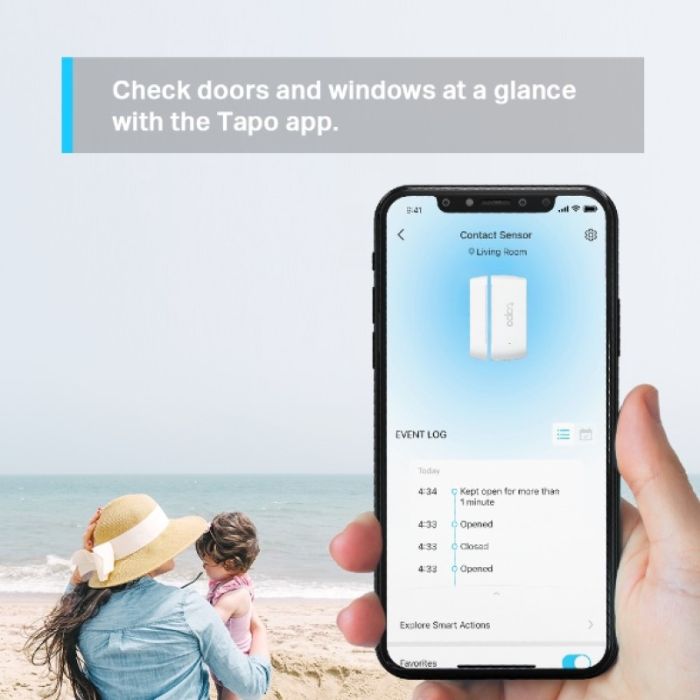 TP-LINK Tapo T110 Smart Contact senzor