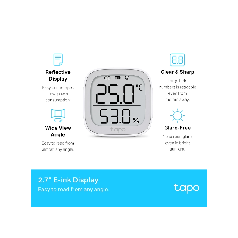 TP-LINK TAPO T315 Smart Temperature & Humidity senzor