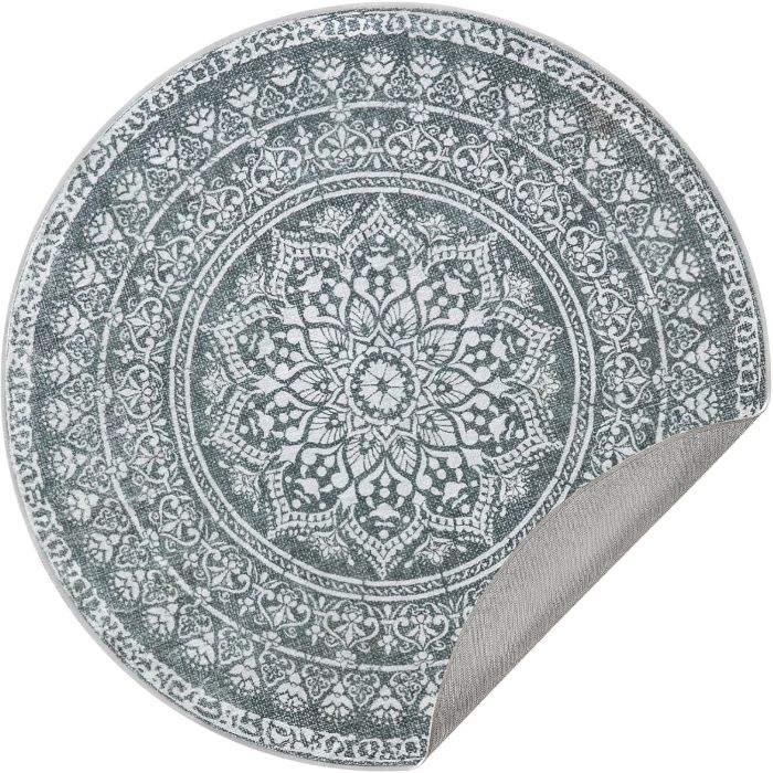 SONGMICS HOME Okrogla Preproga, 120 cm