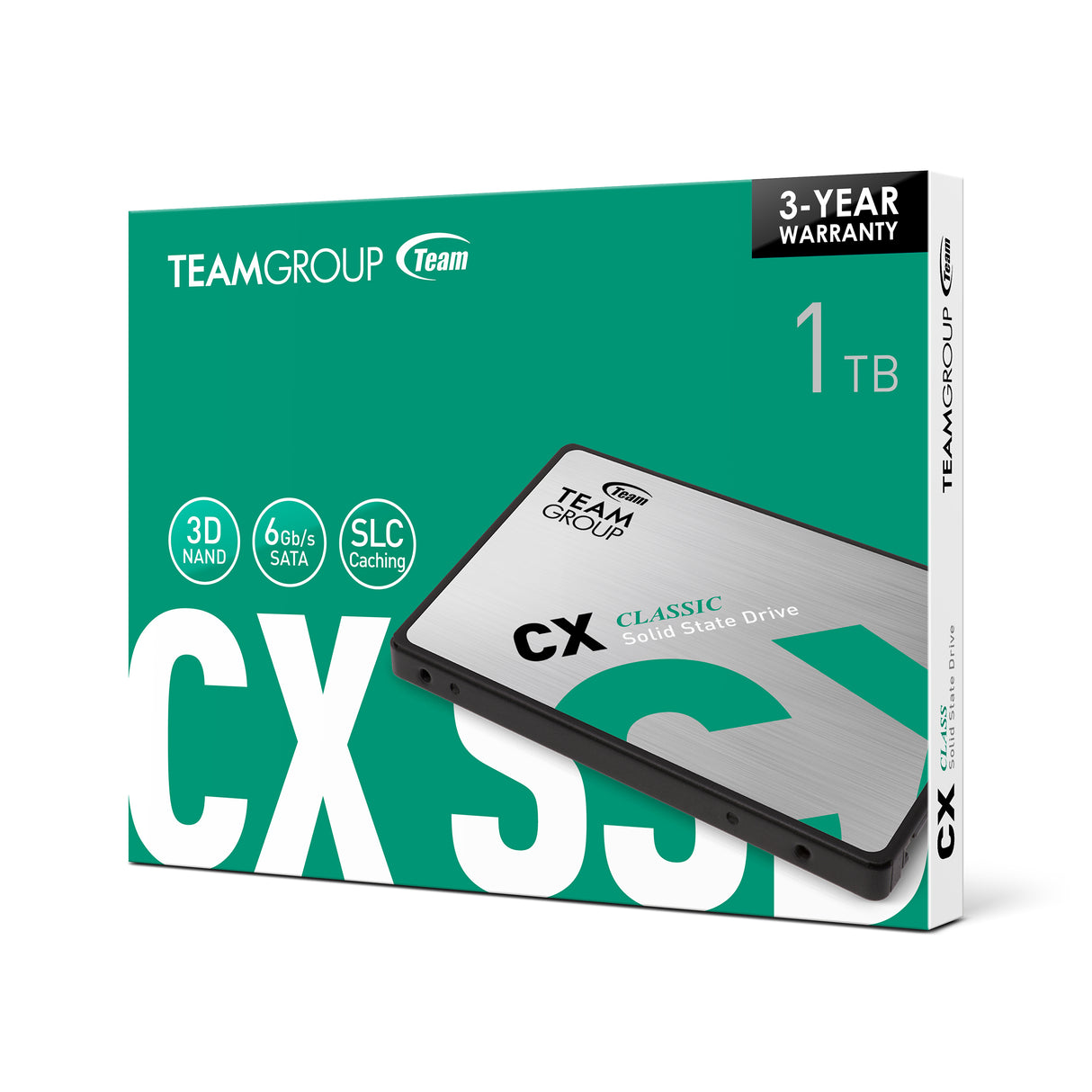 Teamgroup 1TB SSD CX2 3D NAND SATA 3 2,5"