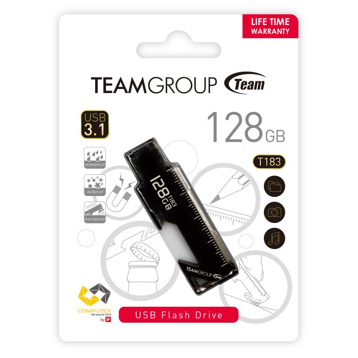 Teamgroup 128GB T183 USB 3.2 spominski ključek