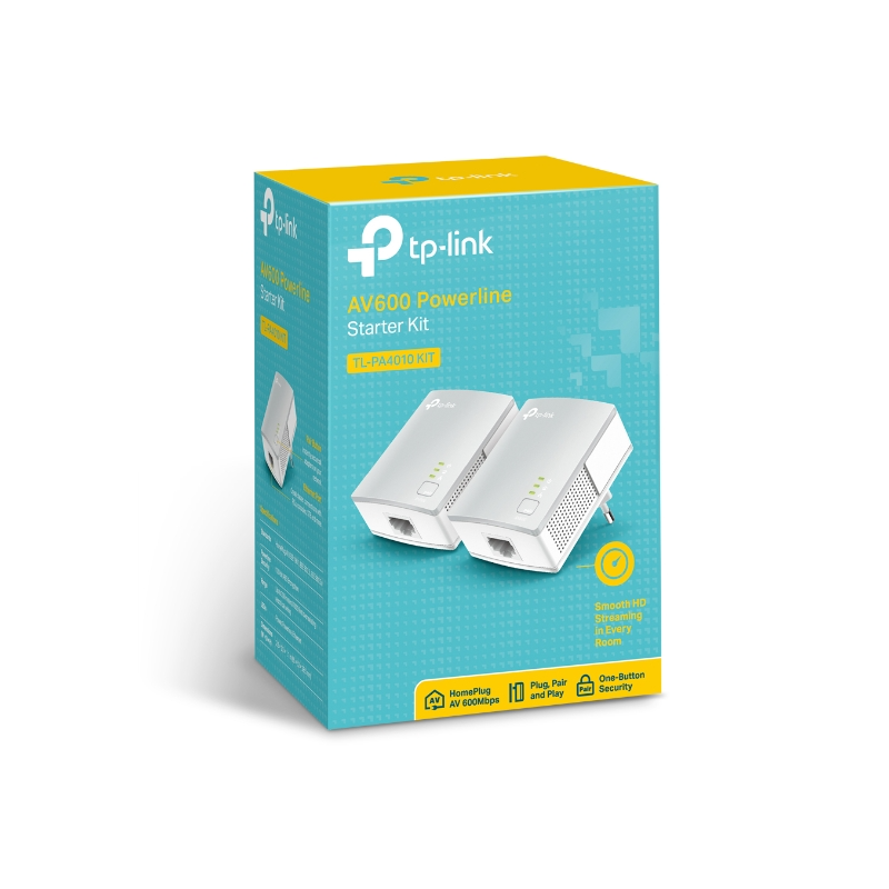 TP-LINK TL-PA4010 KIT AV600 Powerline Adapter