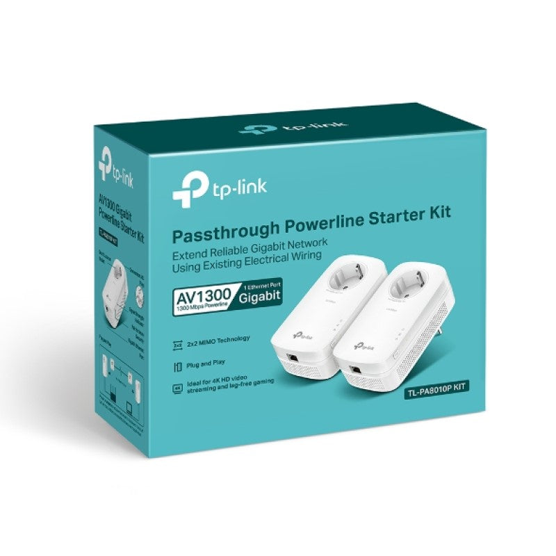 TP-LINK AV1300 Gigabit Passthrough Powerline kit