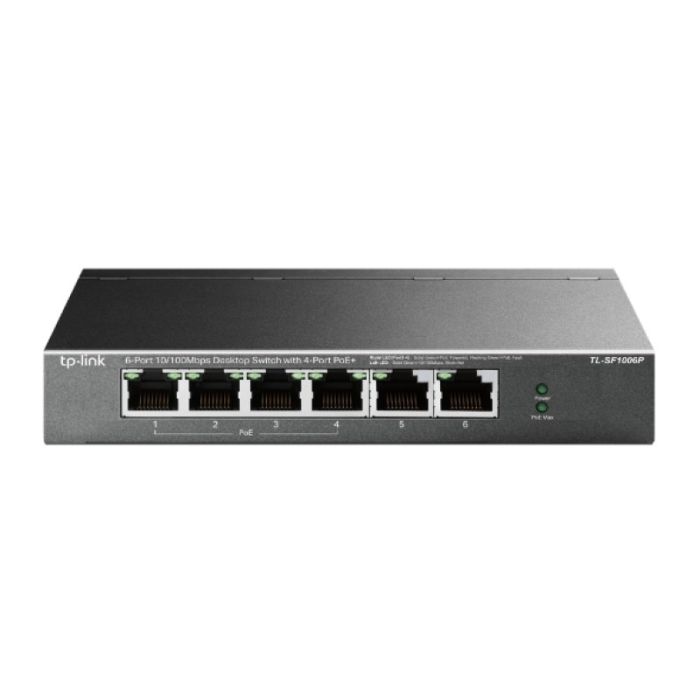 TP-LINK TL-SF1006P 6-port 10/100Mbps stikalo z 4-Port PoE+
