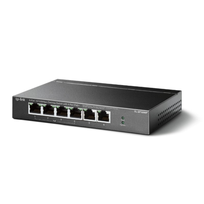 TP-LINK TL-SF1005P 6-port 10/100Mbps stikalo z 4-Port PoE+