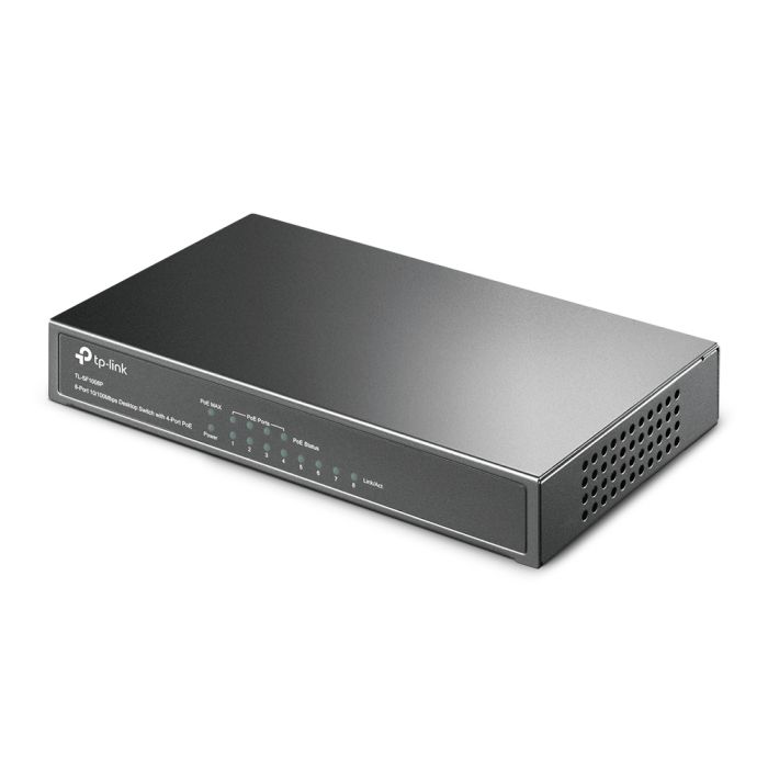 TP-LINK 8-Port 10/100Mbps namizno stikalo s 4 porti PoE