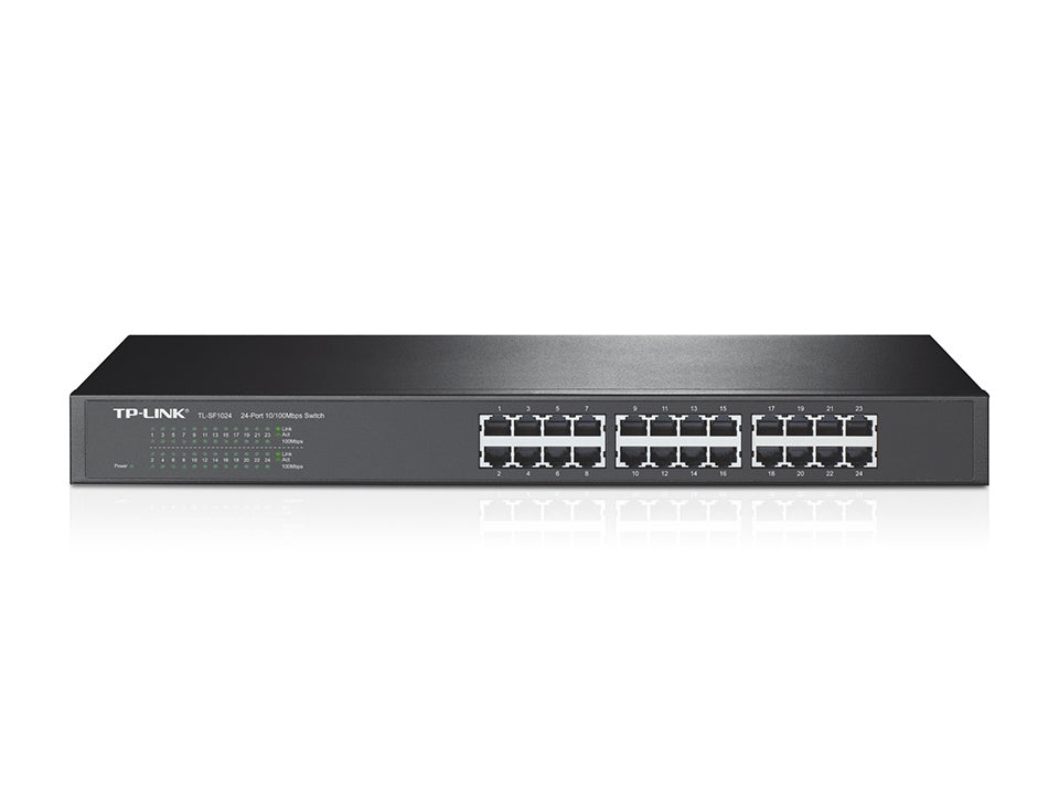 TP-LINK 24-Port 10/100Mbps Rackmount stikalo