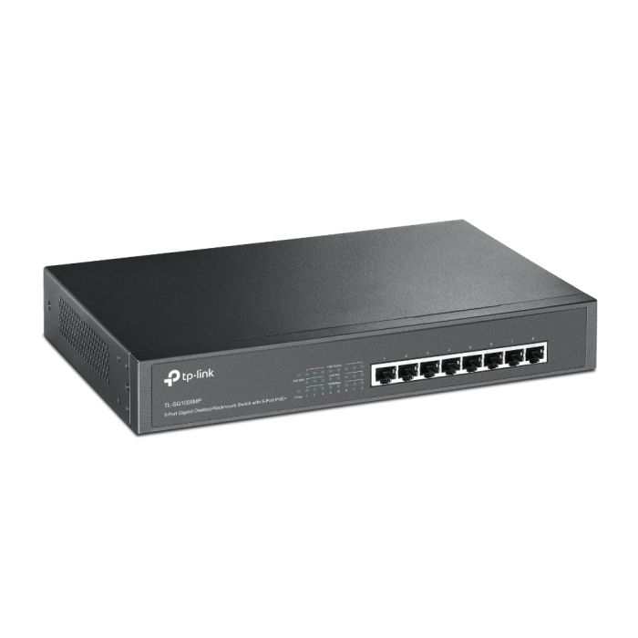 TP-Link mrežno stikalo 8 port 10/100/1000, 8 × POE