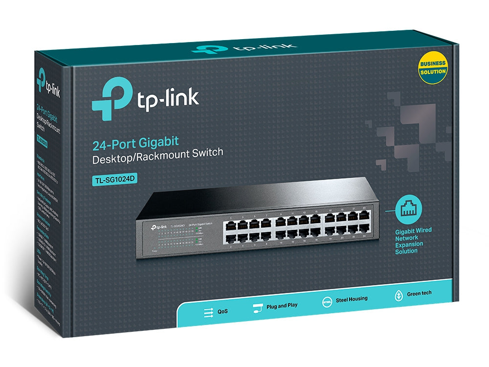 TP-link stikalo 24-port Gigabit 10/100/1000 TL-SG1024D