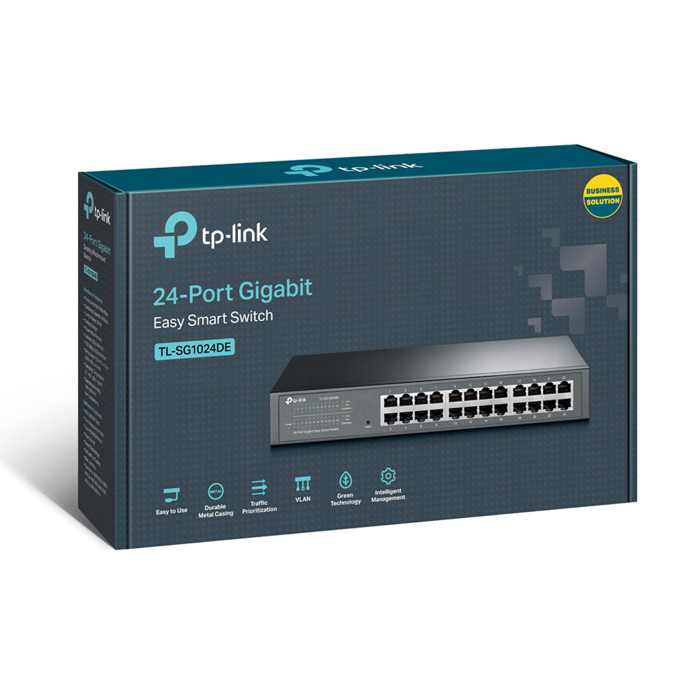 TP-LINK stikalo 24-port Gigabit 10/100/1000 TL-SG1024DE