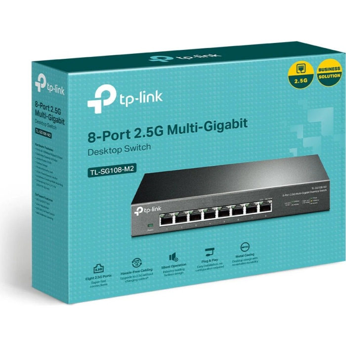 TP-LINK SG108-M2 8 port 2.5G mrežno stikalo / switch