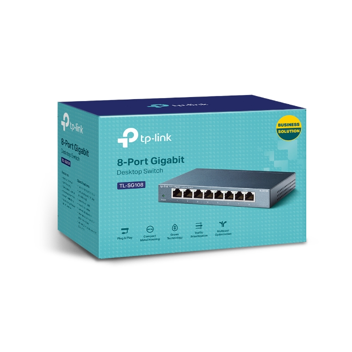TP-LINK SG108 8 port Gigabit mrežno stikalo / switch