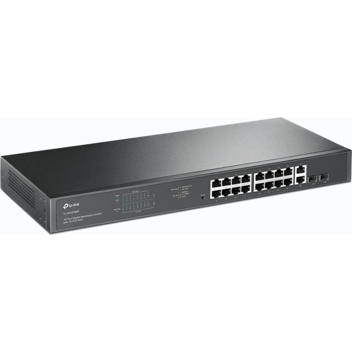 TP-LINK TL-SG1218MP Gigabit stikalo 18-port Gigabit s 16-Port PoE+ port 2× Combo Gigabit SFP