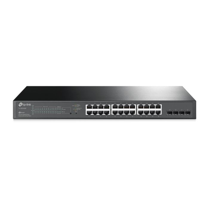 TP-LINK JetStream TL-SG2428P 26-Port Gigabit PoE+ Smart Switch × 4 SFP slot