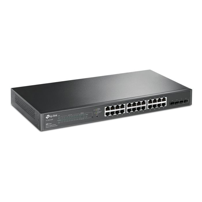 TP-LINK JetStream TL-SG2428P 26-Port Gigabit PoE+ Smart Switch × 4 SFP slot