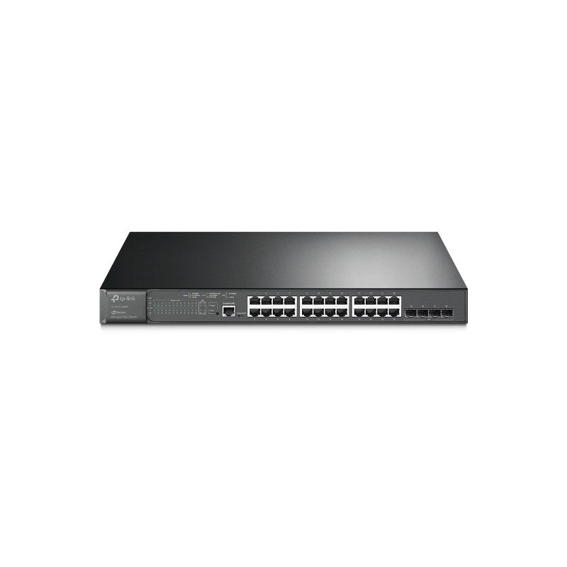 TP-LINK JetStream 28-Port Gigabit L2+ managed stikalo z 24-Port PoE+