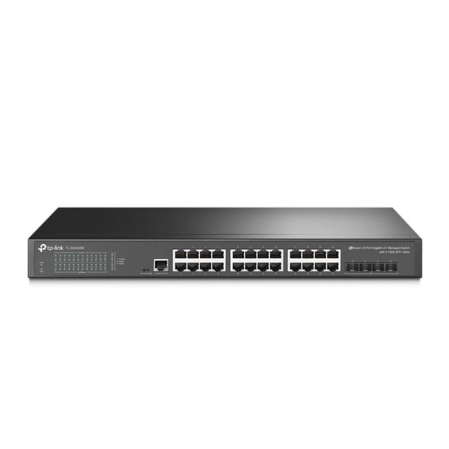 TP-LINK JetStream TL_SG3428X 24-Port Gigabit L2+ Switch × 4 10GE SFP+ slot