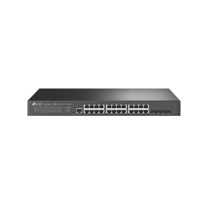 TP-LINK JetStream 24-Port 2.5GBASE-T L2+ Managed switch/stikalo z 4 10GE SFP+ porti