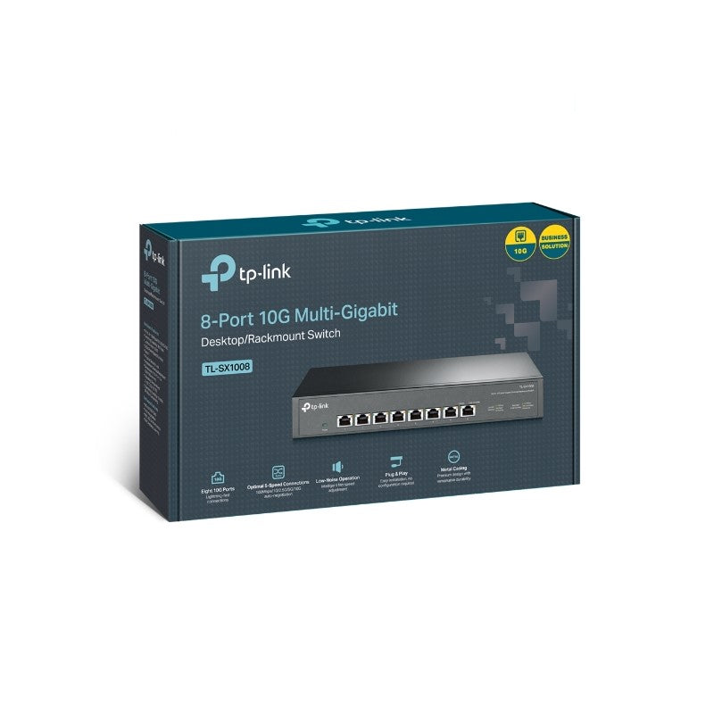 TP-LINK TL-SX1008 8-Port 10G Desktop/Rackmount mrežno stikalo / switch