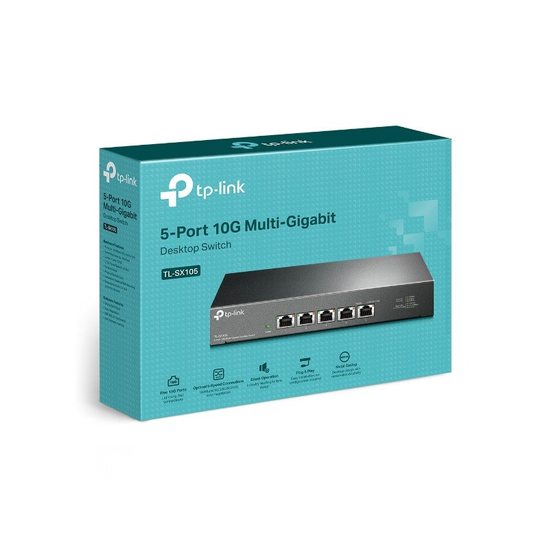 TP-LINK TL-SX105 5-Port 10G Desktop mrežno stikalo / switch