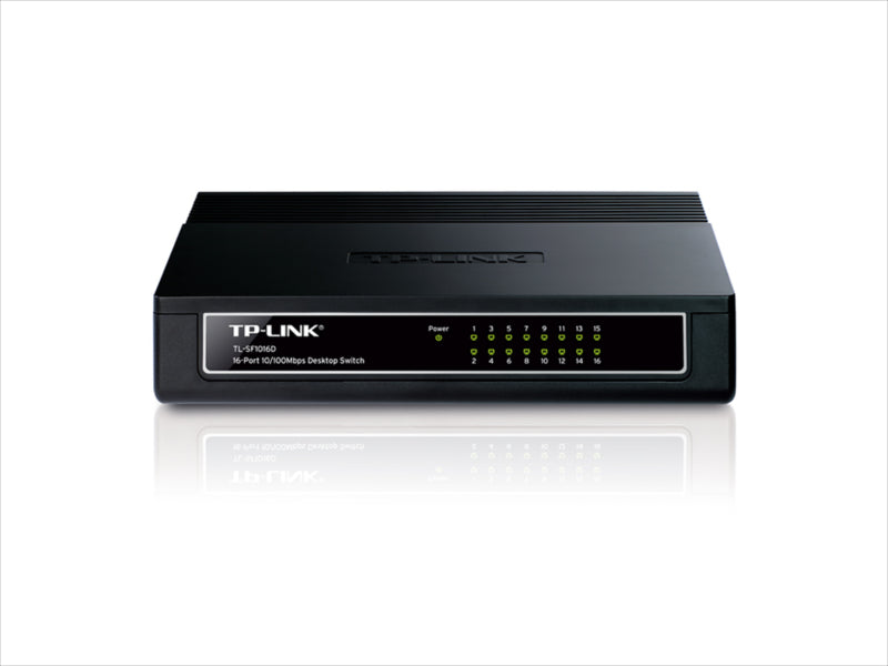 TP-LINK SF1016D 16 port 100Mbps mrežno stikalo / switch
