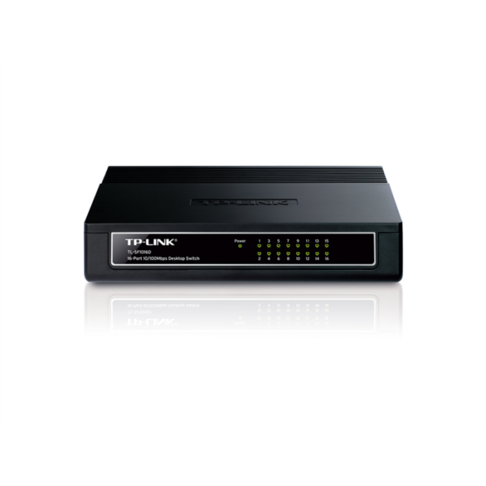 TP-LINK SF1016D 16 port 100Mbps mrežno stikalo / switch