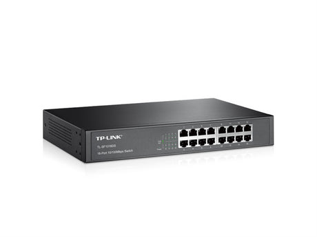 TP-LINK TL-SF1016DS 16 Port 100Mbps Rackmount mrežno stikalo / switch