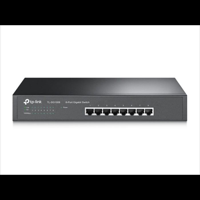 TP-LINK TL-SG1008 8-port Gigabit Desktop/Rackmount switch