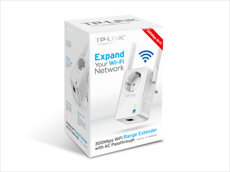TP-LINK WA860RE 300Mbps WiFi Range Extender z vtičnico