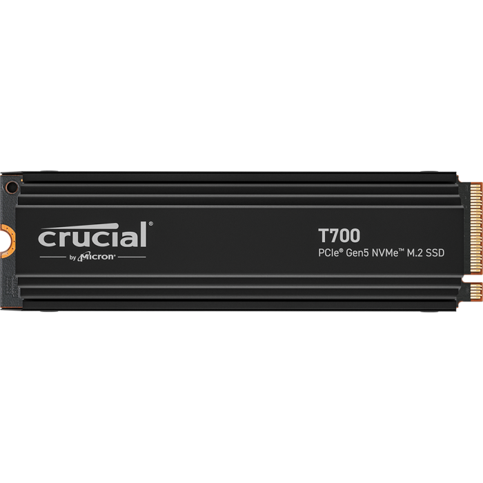 Crucial T700 2TB PCIe Gen5 NVMe M.2 SSD s hlajenjem