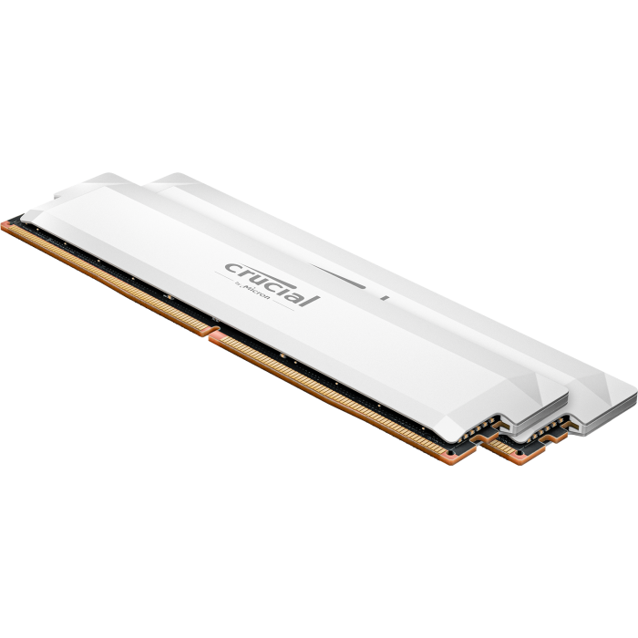 Crucial Pro 64GB Kit (2x32GB) DDR5-6400 UDIMM CL40, 1.35V, Bel