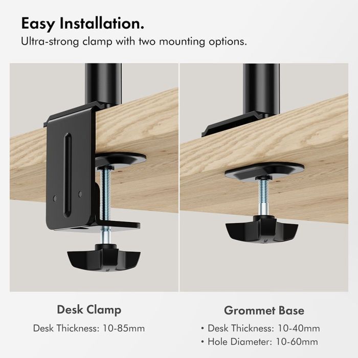 Vonhaus nosilec za tri monitorje do 27