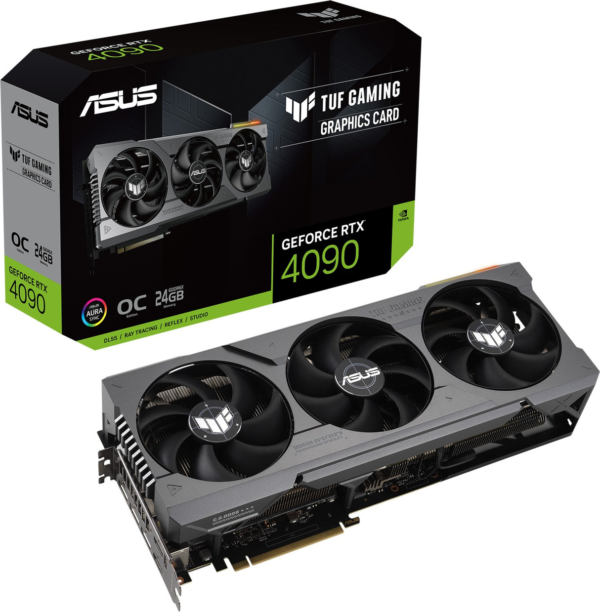 Grafična kartica ASUS TUF GeForce RTX 4090 GAMING OC, 24GB GDDR6X, PCI-E 4.0