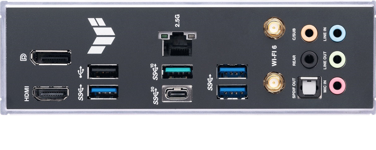 ASUS TUF GAMING B760-PLUS WIFI D4, DDR4, SATA3, USB3.2Gen2x2, DP, Wi-Fi 6, LGA1700 ATX