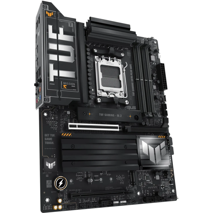 ASUS TUF GAMING X870-PLUS WIFI, DDR5, SATA3, USB3.2Gen2x2, DP, 2.5GbE, WiFi 7, AM5 ATX