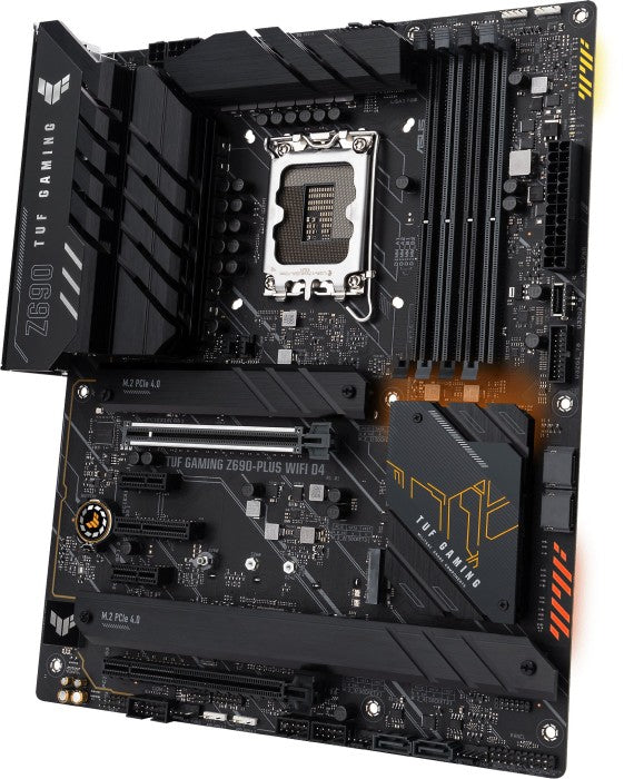 ASUS TUF GAMING Z690-PLUS WIFI D4, DDR4, SATA3, USB3.2Gen2x2, DP, 2.5Gb LAN, WiFi, LGA1700 ATX