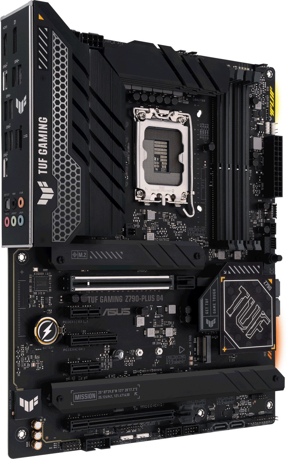 ASUS TUF GAMING Z790-PLUS D4, DDR4, SATA3, USB3.2Gen2x2, DP, 2.5GbE, LGA1700 ATX