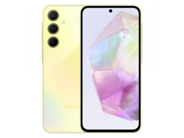 Obnovljen telefon Samsung Galaxy A35 5G 128GB A356 DS - Razred A - rumen