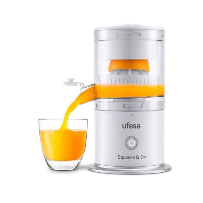 Ufega Squeeze & Go White ožemalnik citrusov bel 45 W, 220 ml