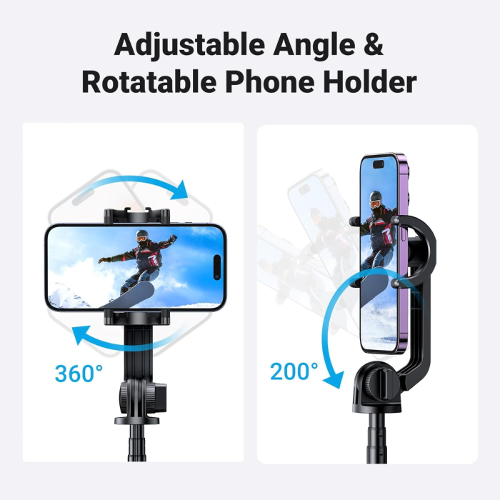 Ugreen Selfie stick s tripod stojalom in Bluetooth daljinskim upravljalnikom