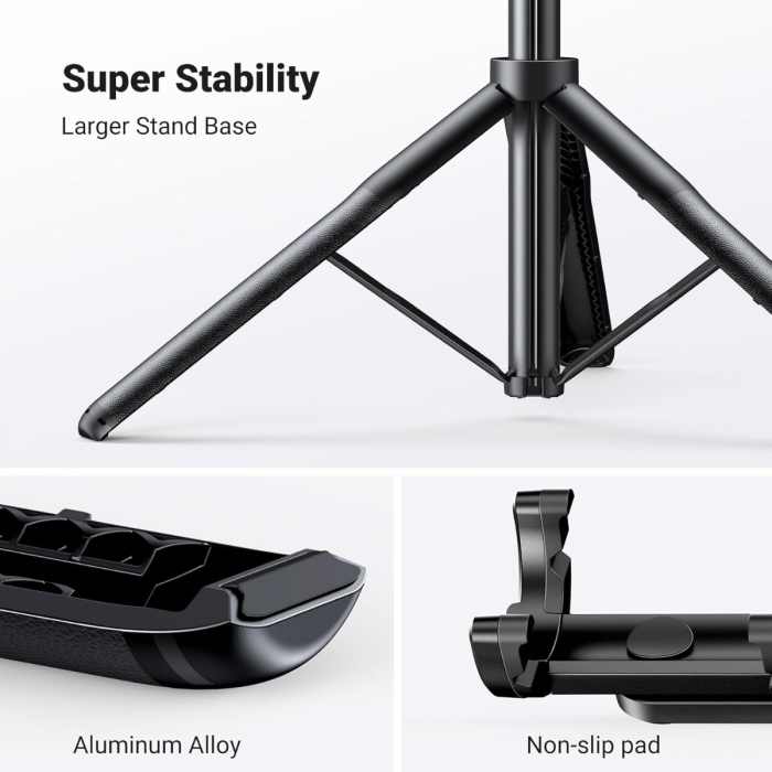 Ugreen Selfie stick s tripod stojalom in Bluetooth daljinskim upravljalnikom
