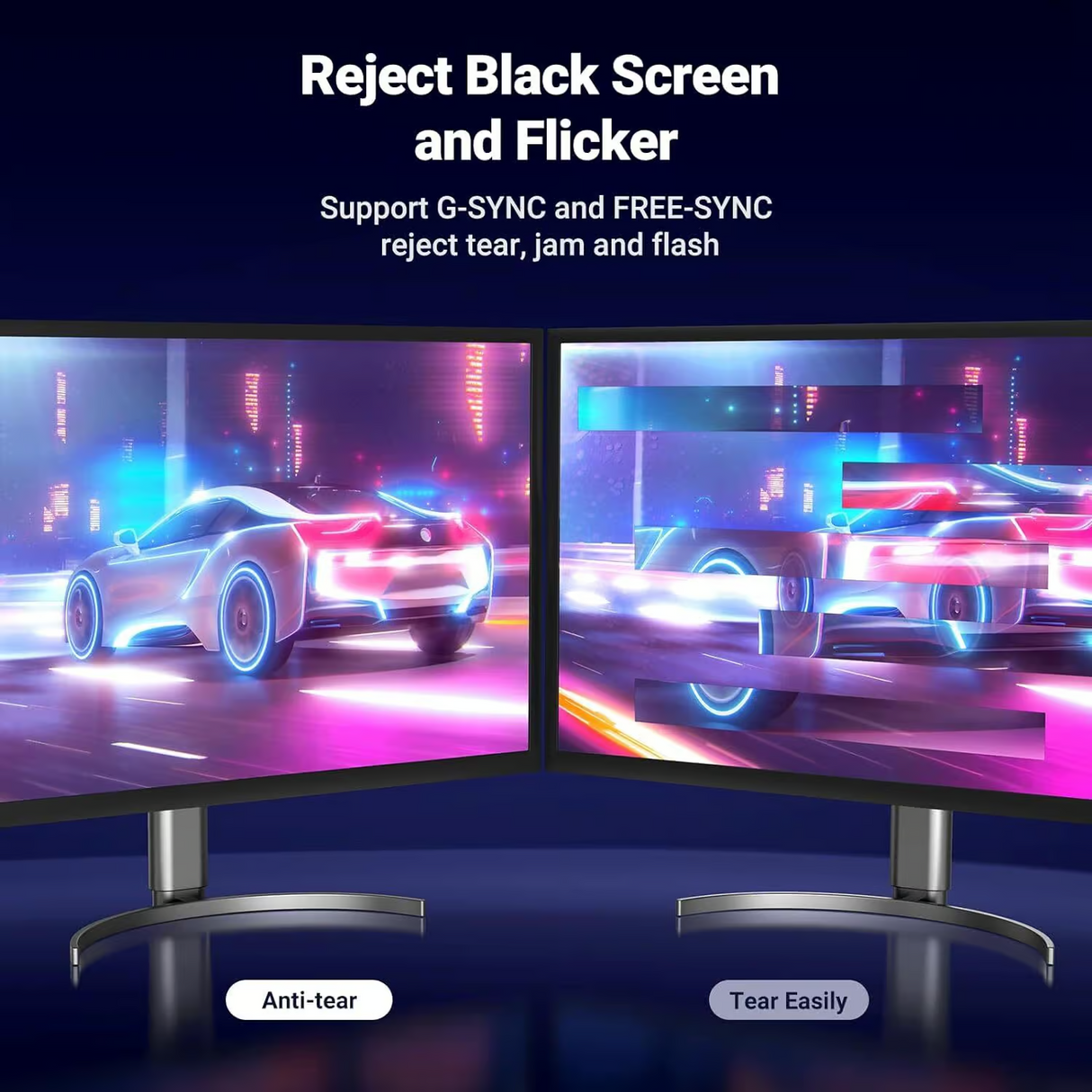 Ugreen DisplayPort 1.4 kabel 8K 3M