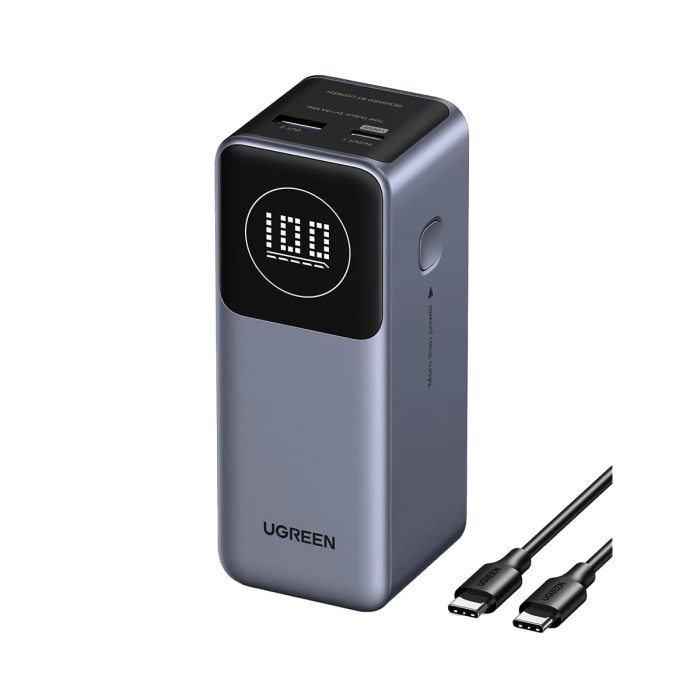 Ugreen prenosna polnilna baterija 12.000mAh, 100W, ODPRTA EMBALAŽA!