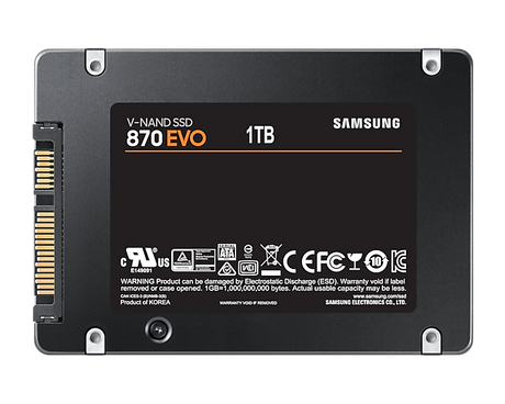 Samsung 1000GB 870 EVO SSD SATA3 2.5" disk
