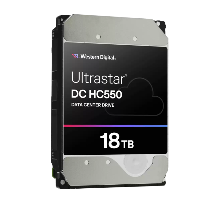 HGST/WD 18TB UltraStar DC HC550 3,5" SATA 6Gb/s 7200rpm 512MB HDD disk