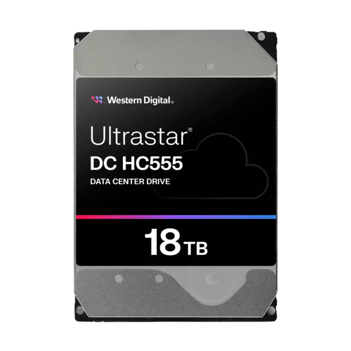 WD 18TB UltraStar DC HC555 3,5" SATA 6Gb/s 7200rpm 512MB HDD disk