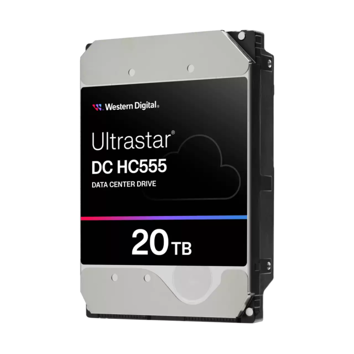 WD 20TB UltraStar DC HC555 3,5" SATA 6Gb/s 7200rpm 512MB HDD disk