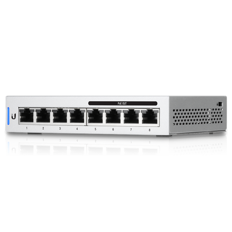 Ubiquiti mrežno stikalo 8 port, 4 × POE gigabit